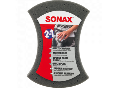 Многоцелевая двухсторонняя губка от SONAX Многоцелевая двухсторонняя губка
