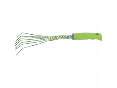 Грабли веерные, круглый зуб, пластиковая рукоятка PALISAD