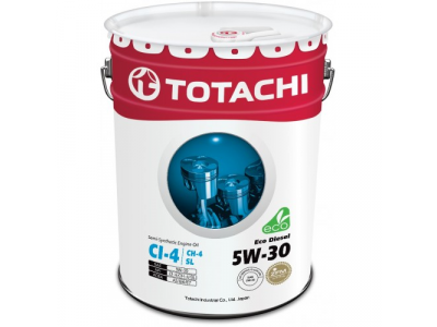 Масло моторное TOTACHI Eco Diesel CI-4/CH-4/SL п\синт 5W30 20л от TOTACHI Масло моторное TOTACHI Eco Diesel CI-4/CH-4/SL п\синт 5W30 20л